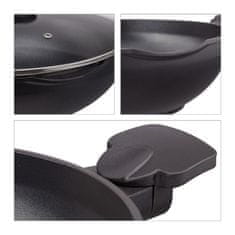 UNBRANDED Wok ponev s pokrovom 