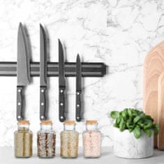 UNBRANDED set 12 kozarcev za začimbe s plutovinastimi pokrovi 