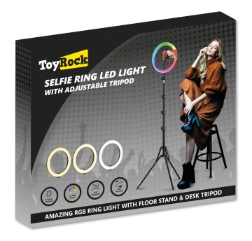 UNBRANDED Led lučka za selfie obroč 26 cm z nastav