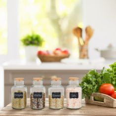 UNBRANDED set 20 kozarcev za začimbe s plutovinastimi pokrovi 