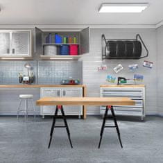 UNBRANDED Komplet delovnih nosilcev 2 črno/rdeča 