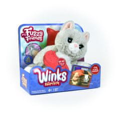 UNBRANDED My Fuzzy Friends Winks Sleepy Kitty 