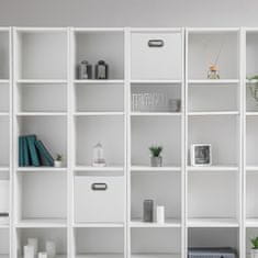 UNBRANDED Bela škatla za shranjevanje Set 2 