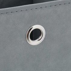 UNBRANDED Siva škatla za shranjevanje - 4 kos 