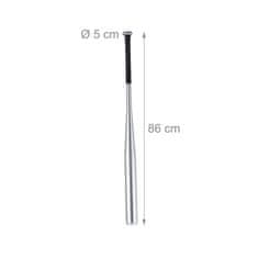 UNBRANDED Aluminijast baseball kij v srebrni barvi 