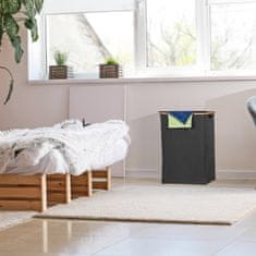 UNBRANDED Koš za perilo s pokrovom 105 l 