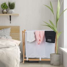 UNBRANDED Zložljiva košara za perilo s 3 prekati 
