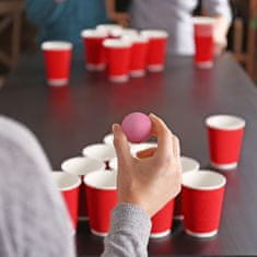 UNBRANDED Pink Beer Pong žogice v kompletu 100 žogic 
