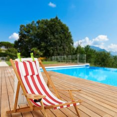 UNBRANDED Pisane sponke za brisače za plažo - 16 kom 