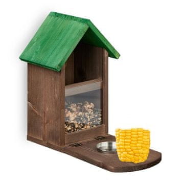 UNBRANDED Avtomatska krmilnica za rjave veverice iz lesa