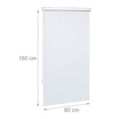 UNBRANDED Bela termo roleta dolžine 160 cm 