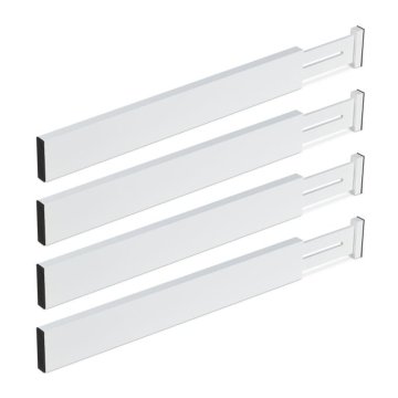 UNBRANDED komplet 4 pregrad za predale v beli barvi
