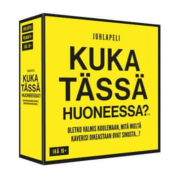 UNBRANDED Kuka Tässä Huoneessa Party Game