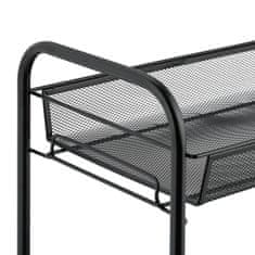 UNBRANDED Stojalo za začimbe z 2 kovinskima policama 