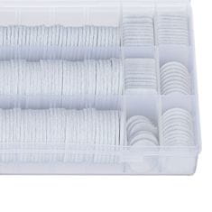 UNBRANDED Komplet 272 samolepilnih drsnikov iz filca 