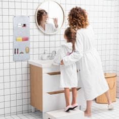 UNBRANDED Viseči organizator iz klobučevine s 6 prekati, 2 kom 