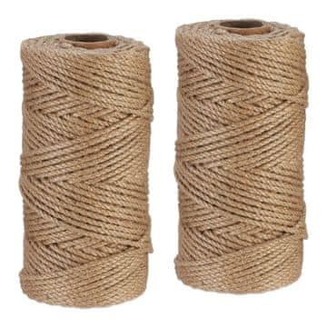 UNBRANDED Kabel iz jute 4 mm x 100 m komplet 2 kom