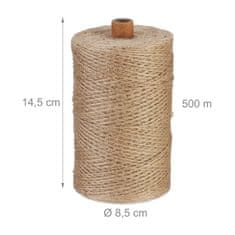 UNBRANDED Kabel iz jute 1 mm x 500 m komplet 2 kom 