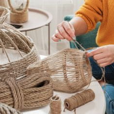 UNBRANDED Vrv iz jute 8 mm x 10 m komplet 3 kosov 