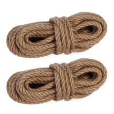 UNBRANDED Vrv iz jute 12 mm x 10 m komplet 2 kosov 