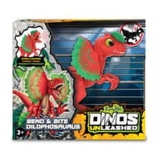 UNBRANDED Dinos Unleashed Bend & Bite Dilophosaurus 