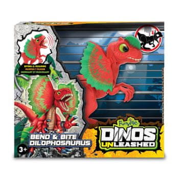 UNBRANDED Dinos Unleashed Bend & Bite Dilophosaurus