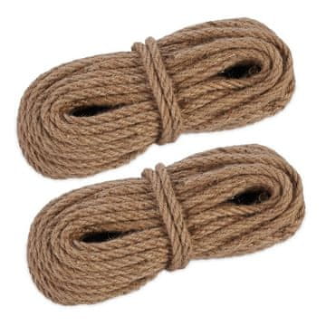 UNBRANDED Kabel iz jute 8 mm x 20 m komplet 2 kom