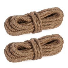 UNBRANDED Vrv iz jute 10 mm x 10 m komplet 2 kosov 