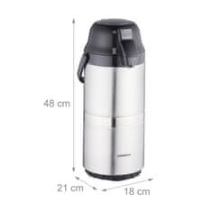 UNBRANDED Lonček za kavo s črpalko 3 litre 
