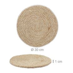 UNBRANDED Pogrinjek 6-delna koruzna slama 