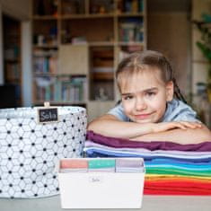 UNBRANDED Podolgovata škatla za shranjevanje v kompletu 4 