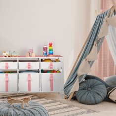 UNBRANDED Komoda za otroke 6 predalov 