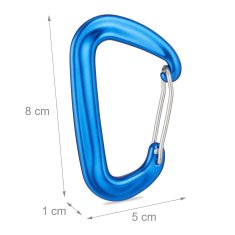 UNBRANDED Aluminijasti karabin, set 4 