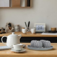 UNBRANDED Svetlobna dekoracija s 4 držali za čajne svečke 