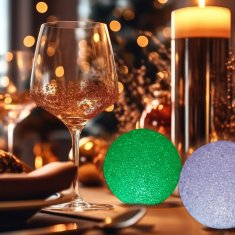 UNBRANDED LED kroglična luč s spreminjanjem barve v kompletu 2 