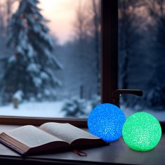 UNBRANDED LED kroglična luč s spreminjanjem barve, komplet 3 kom 