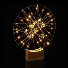 UNBRANDED LED prstan dekoracija 25 cm 