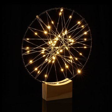 UNBRANDED LED prstan dekoracija 25 cm