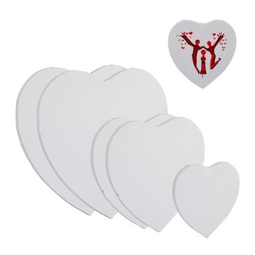 UNBRANDED Srce v platnu, komplet 6 kom