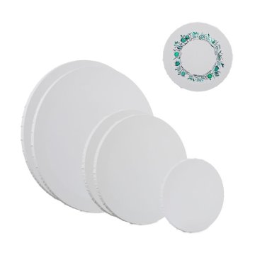 UNBRANDED Okroglo platno v kompletu 6 kosov