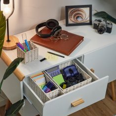 UNBRANDED Pletena košara za shranjevanje, komplet 4 kosov 
