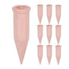 UNBRANDED Set 10 glinenih stožcev za namakanje 