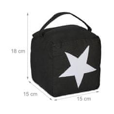 UNBRANDED Zaslon za vrata z motivom zvezde, komplet 2 kom 