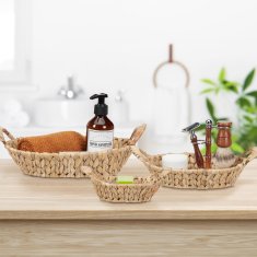 UNBRANDED 3x košare za shranjevanje vodne hijacinte 