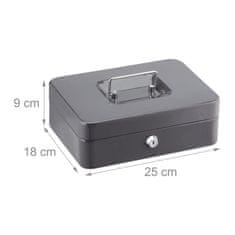 UNBRANDED Blagajna z 2 ključema 