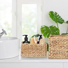 UNBRANDED Set košar za shranjevanje water hyacinth 