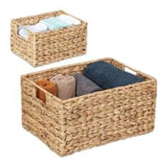 UNBRANDED Set košar za shranjevanje water hyacinth 