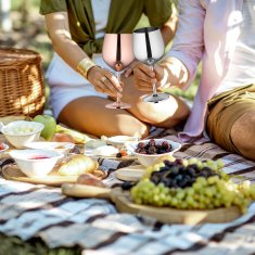 UNBRANDED Kozarci za vino iz nerjavečega jekla, set 4 