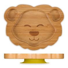 UNBRANDED Otroški krožnik s priseskom "Lion" 