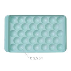 UNBRANDED Set 4 okroglih pladnjev za led 